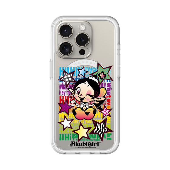 スリムプロテクションプレミアムケース with MagSafe［ アクビガール - スター ］