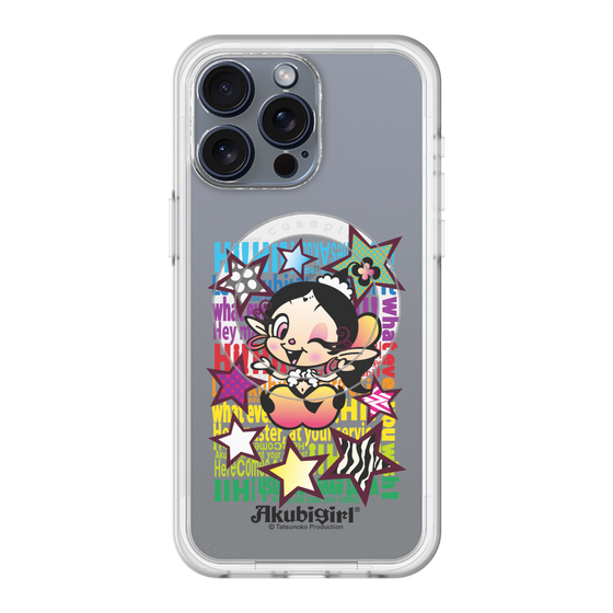 スリムプロテクションプレミアムケース with MagSafe［ アクビガール - スター ］