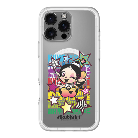 スリムプロテクションプレミアムケース with MagSafe［ アクビガール - スター ］