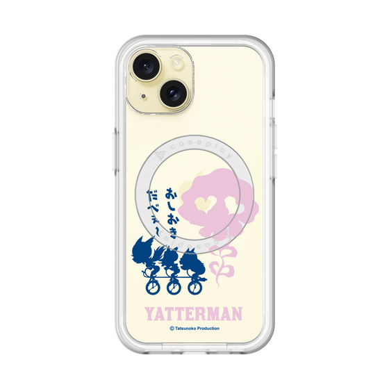 スリムプロテクションプレミアムケース with MagSafe［ ドロンジョ - おしおきだべぇ～ - Clear ］