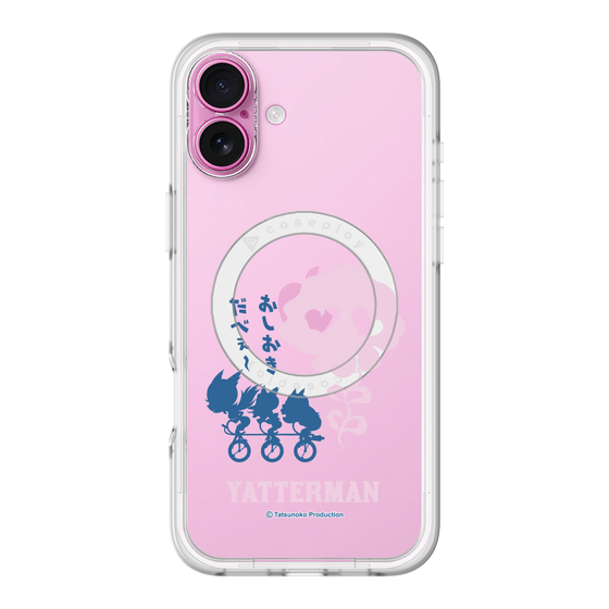 スリムプロテクションプレミアムケース with MagSafe［ ドロンジョ - おしおきだべぇ～ - Clear ］