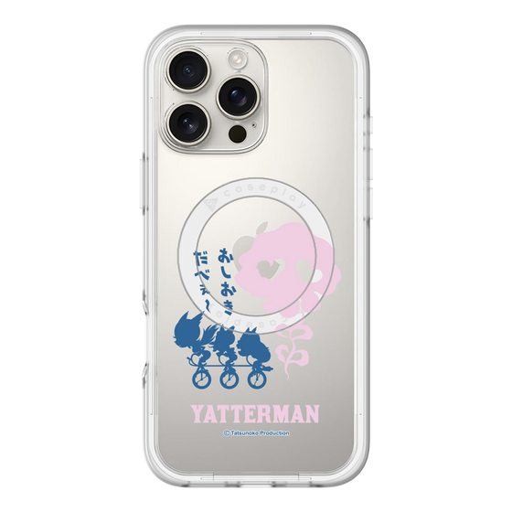 スリムプロテクションプレミアムケース with MagSafe［ ドロンジョ - おしおきだべぇ～ - Clear ］