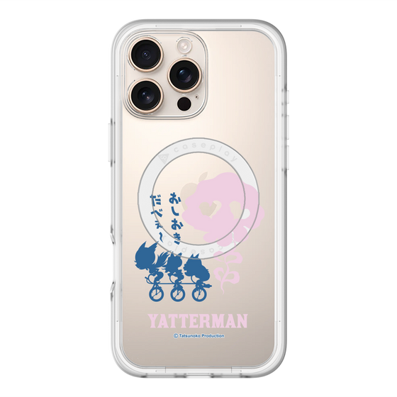 スリムプロテクションプレミアムケース with MagSafe［ ドロンジョ - おしおきだべぇ～ - Clear ］