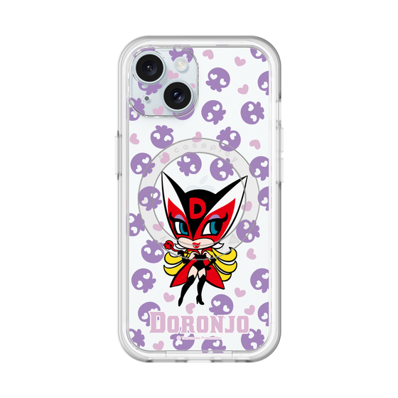 スリムプロテクションプレミアムケース with MagSafe［ ドロンジョ - ミニキャラ - Purple ］