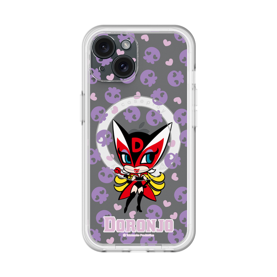 スリムプロテクションプレミアムケース with MagSafe［ ドロンジョ - ミニキャラ - Purple ］