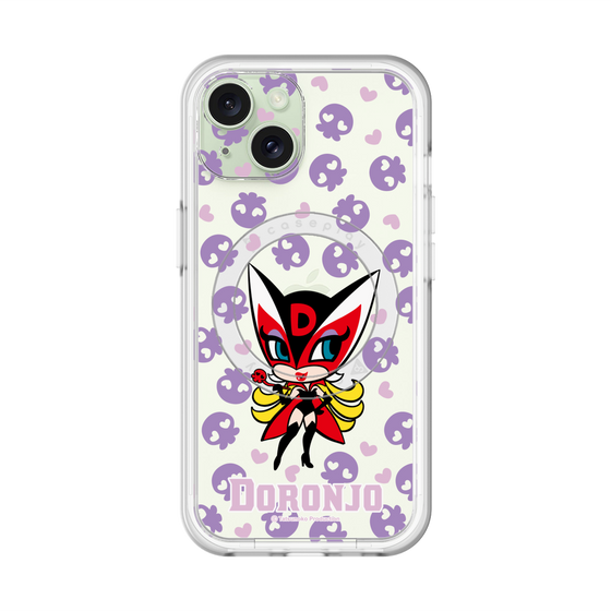 スリムプロテクションプレミアムケース with MagSafe［ ドロンジョ - ミニキャラ - Purple ］