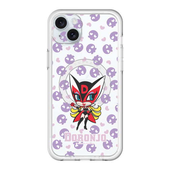 スリムプロテクションプレミアムケース with MagSafe［ ドロンジョ - ミニキャラ - Purple ］