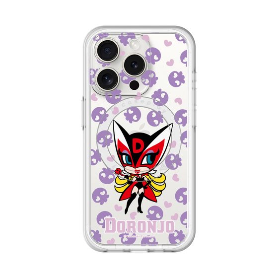 スリムプロテクションプレミアムケース with MagSafe［ ドロンジョ - ミニキャラ - Purple ］