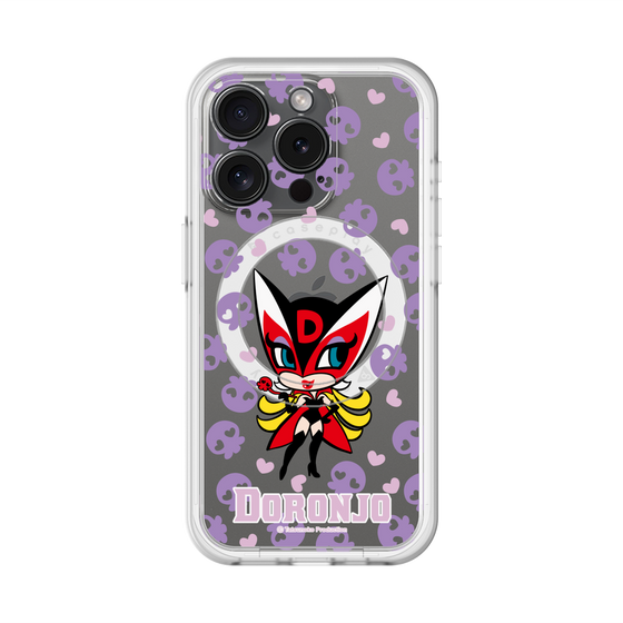 スリムプロテクションプレミアムケース with MagSafe［ ドロンジョ - ミニキャラ - Purple ］