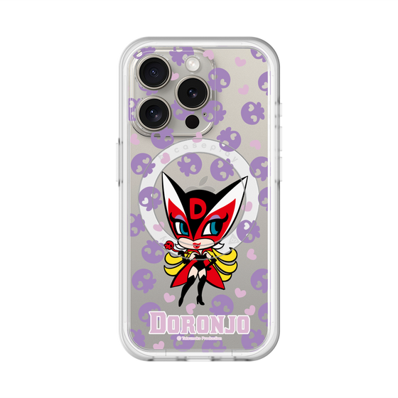 スリムプロテクションプレミアムケース with MagSafe［ ドロンジョ - ミニキャラ - Purple ］