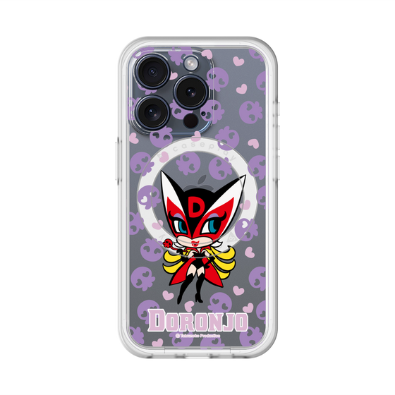 スリムプロテクションプレミアムケース with MagSafe［ ドロンジョ - ミニキャラ - Purple ］