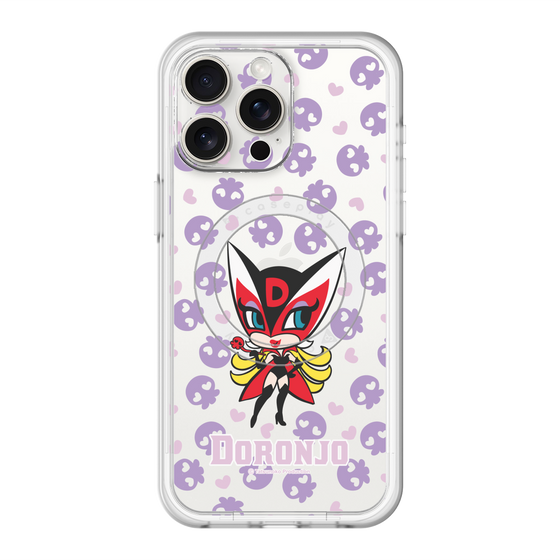 スリムプロテクションプレミアムケース with MagSafe［ ドロンジョ - ミニキャラ - Purple ］