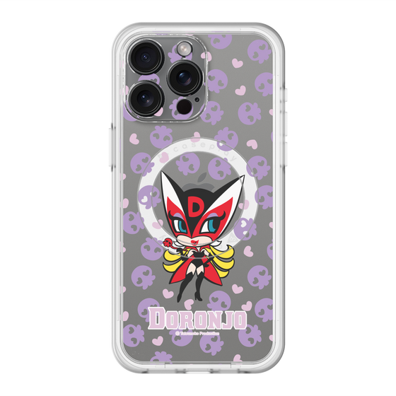 スリムプロテクションプレミアムケース with MagSafe［ ドロンジョ - ミニキャラ - Purple ］