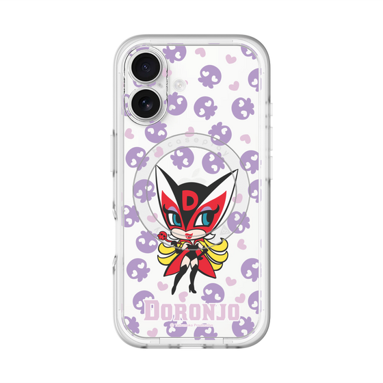 スリムプロテクションプレミアムケース with MagSafe［ ドロンジョ - ミニキャラ - Purple ］