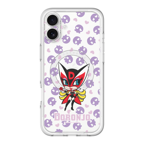 スリムプロテクションプレミアムケース with MagSafe［ ドロンジョ - ミニキャラ - Purple ］