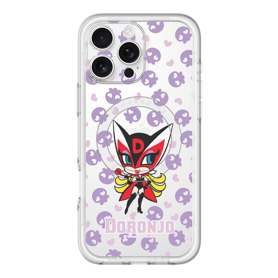 スリムプロテクションプレミアムケース with MagSafe［ ドロンジョ - ミニキャラ - Purple ］