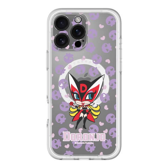 スリムプロテクションプレミアムケース with MagSafe［ ドロンジョ - ミニキャラ - Purple ］