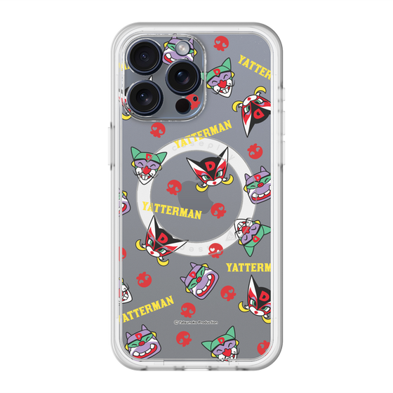 スリムプロテクションプレミアムケース with MagSafe［ ドロンジョ - ドロンボー一味 - 総柄 ］
