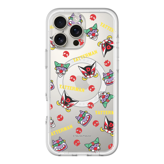 スリムプロテクションプレミアムケース with MagSafe［ ドロンジョ - ドロンボー一味 - 総柄 ］