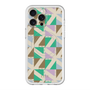 スリムプロテクションプレミアムケース with MagSafe［ ELLE - 幾何学 ］