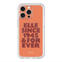 スリムプロテクションプレミアムケース with MagSafe［ ELLE - オレンジ ］
