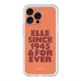 スリムプロテクションプレミアムケース with MagSafe［ ELLE - オレンジ ］