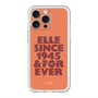 スリムプロテクションプレミアムケース with MagSafe［ ELLE - オレンジ ］