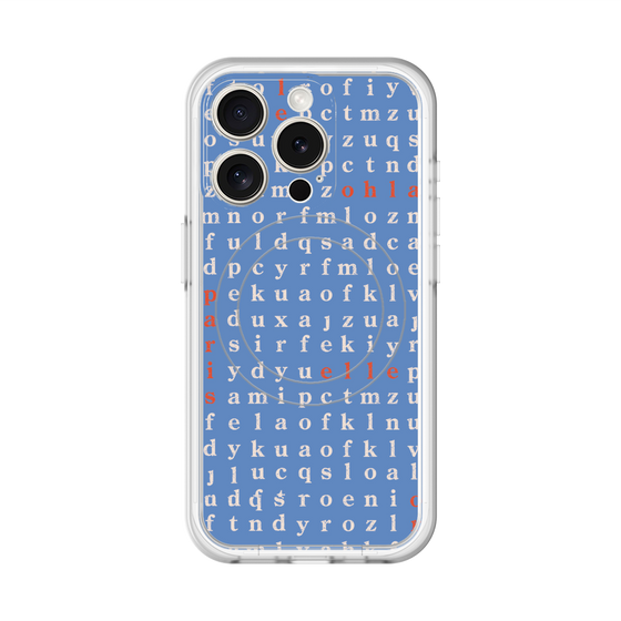 スリムプロテクションプレミアムケース with MagSafe［ ELLE - 夏 ］