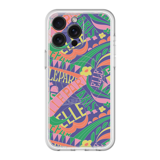 スリムプロテクションプレミアムケース with MagSafe［ ELLE - ナチュラル ］