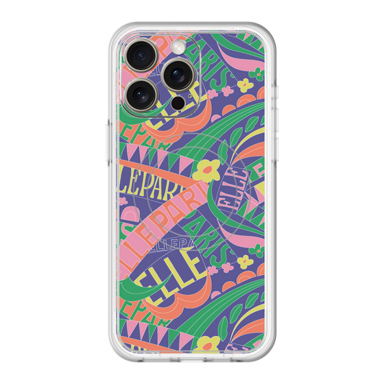 スリムプロテクションプレミアムケース with MagSafe［ ELLE - ナチュラル ］