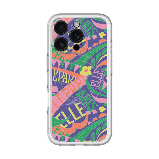 スリムプロテクションプレミアムケース with MagSafe［ ELLE - ナチュラル ］