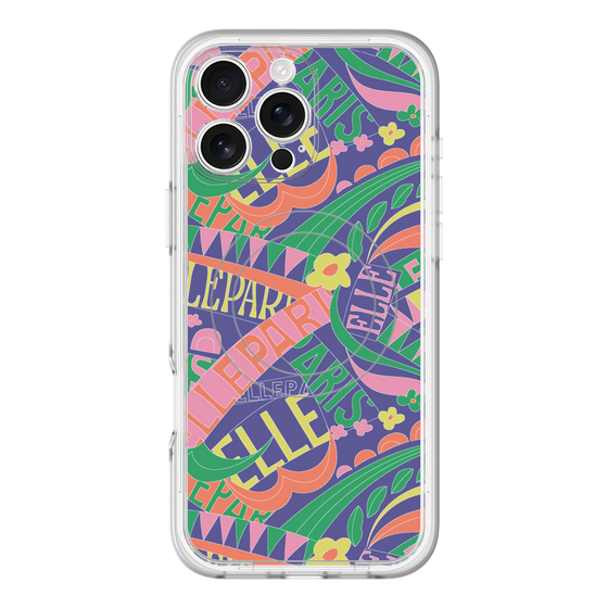スリムプロテクションプレミアムケース with MagSafe［ ELLE - ナチュラル ］