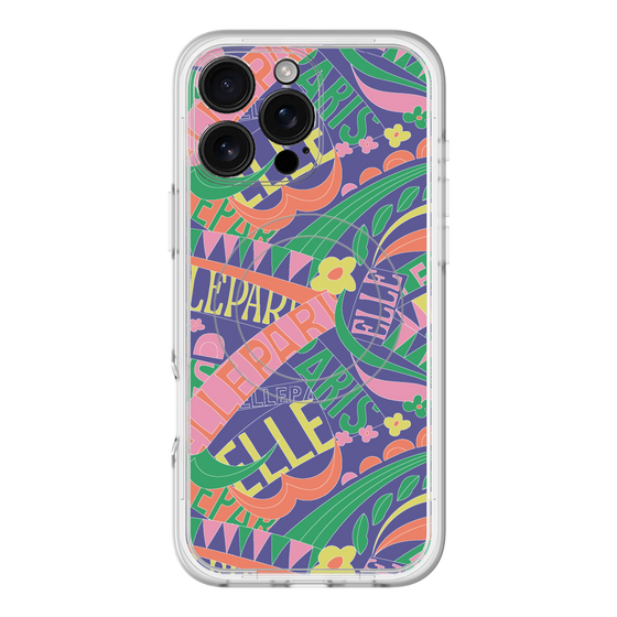 スリムプロテクションプレミアムケース with MagSafe［ ELLE - ナチュラル ］