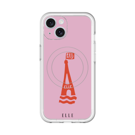スリムプロテクションプレミアムケース with MagSafe［ ELLE - PARIS ］