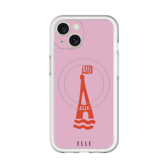 スリムプロテクションプレミアムケース with MagSafe［ ELLE - PARIS ］