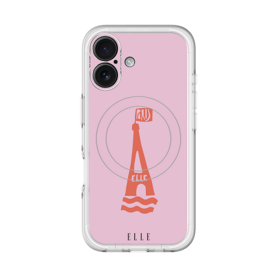 スリムプロテクションプレミアムケース with MagSafe［ ELLE - PARIS ］