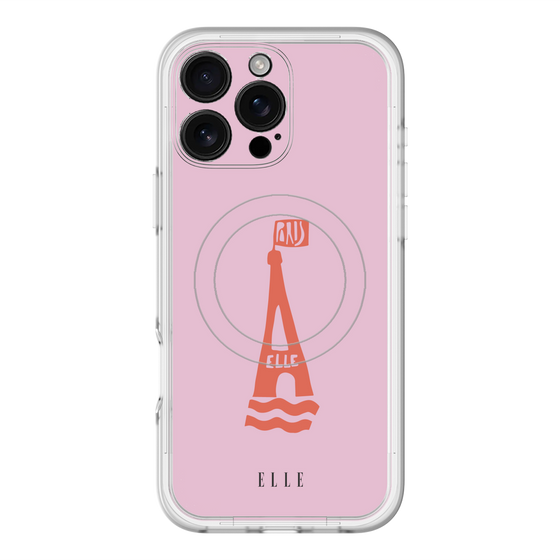 スリムプロテクションプレミアムケース with MagSafe［ ELLE - PARIS ］