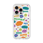 スリムプロテクションプレミアムケース with MagSafe［ オリジナル - カラフルモジ ］