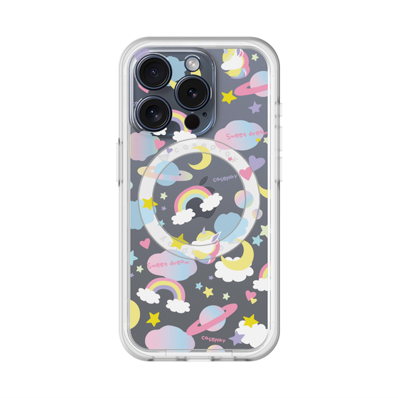 スリムプロテクションプレミアムケース with MagSafe［ オリジナル - オヤスミ ］