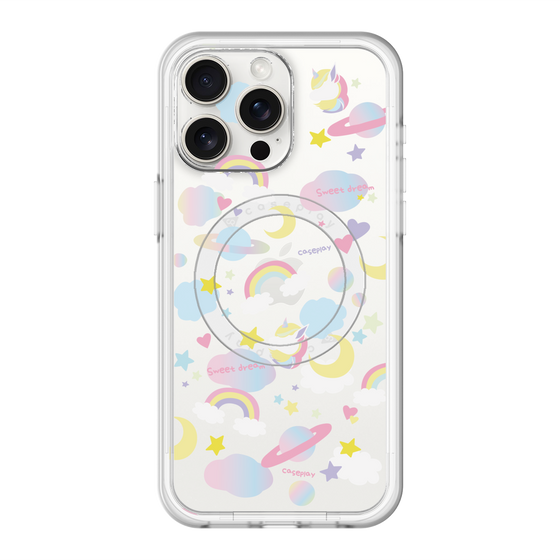 スリムプロテクションプレミアムケース with MagSafe［ オリジナル - オヤスミ ］