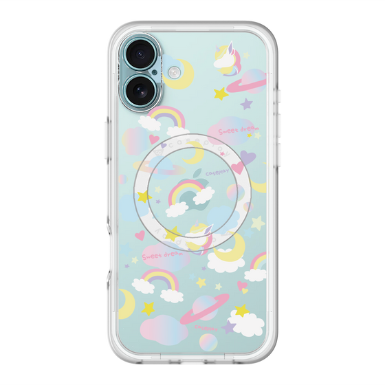 スリムプロテクションプレミアムケース with MagSafe［ オリジナル - オヤスミ ］