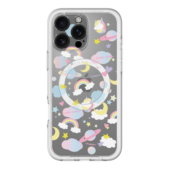 スリムプロテクションプレミアムケース with MagSafe［ オリジナル - オヤスミ ］