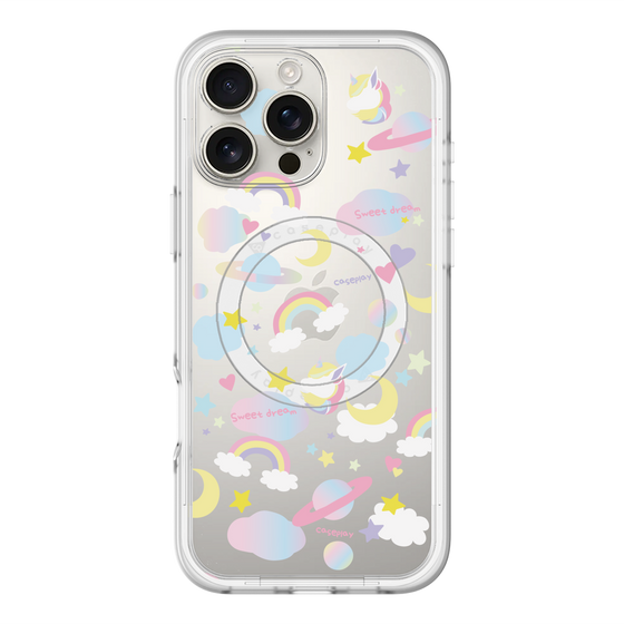 スリムプロテクションプレミアムケース with MagSafe［ オリジナル - オヤスミ ］