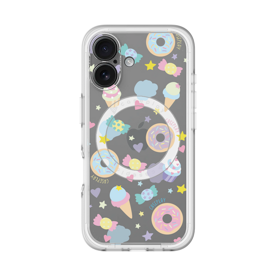 スリムプロテクションプレミアムケース with MagSafe［ オリジナル - SWEETS ］