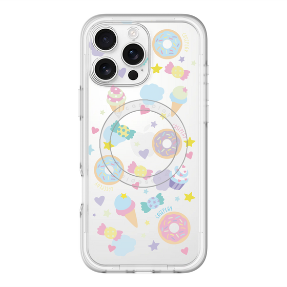 スリムプロテクションプレミアムケース with MagSafe［ オリジナル - SWEETS ］