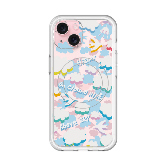 スリムプロテクションプレミアムケース with MagSafe［ オリジナル - クラウド ］