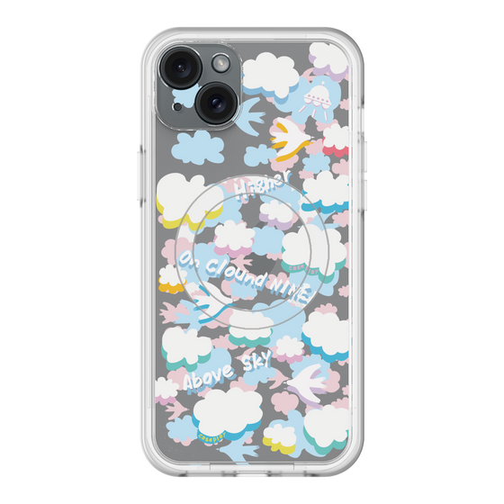 スリムプロテクションプレミアムケース with MagSafe［ オリジナル - クラウド ］