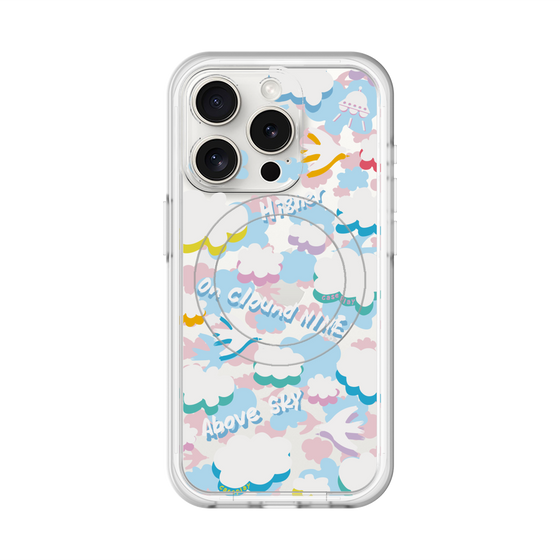 スリムプロテクションプレミアムケース with MagSafe［ オリジナル - クラウド ］