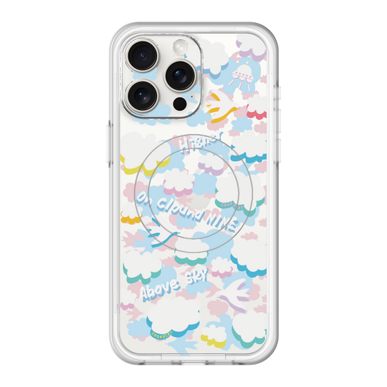 スリムプロテクションプレミアムケース with MagSafe［ オリジナル - クラウド ］