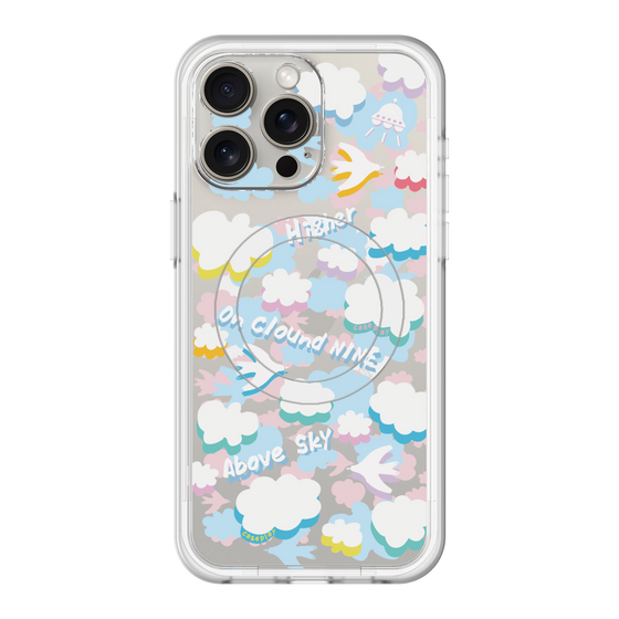 スリムプロテクションプレミアムケース with MagSafe［ オリジナル - クラウド ］